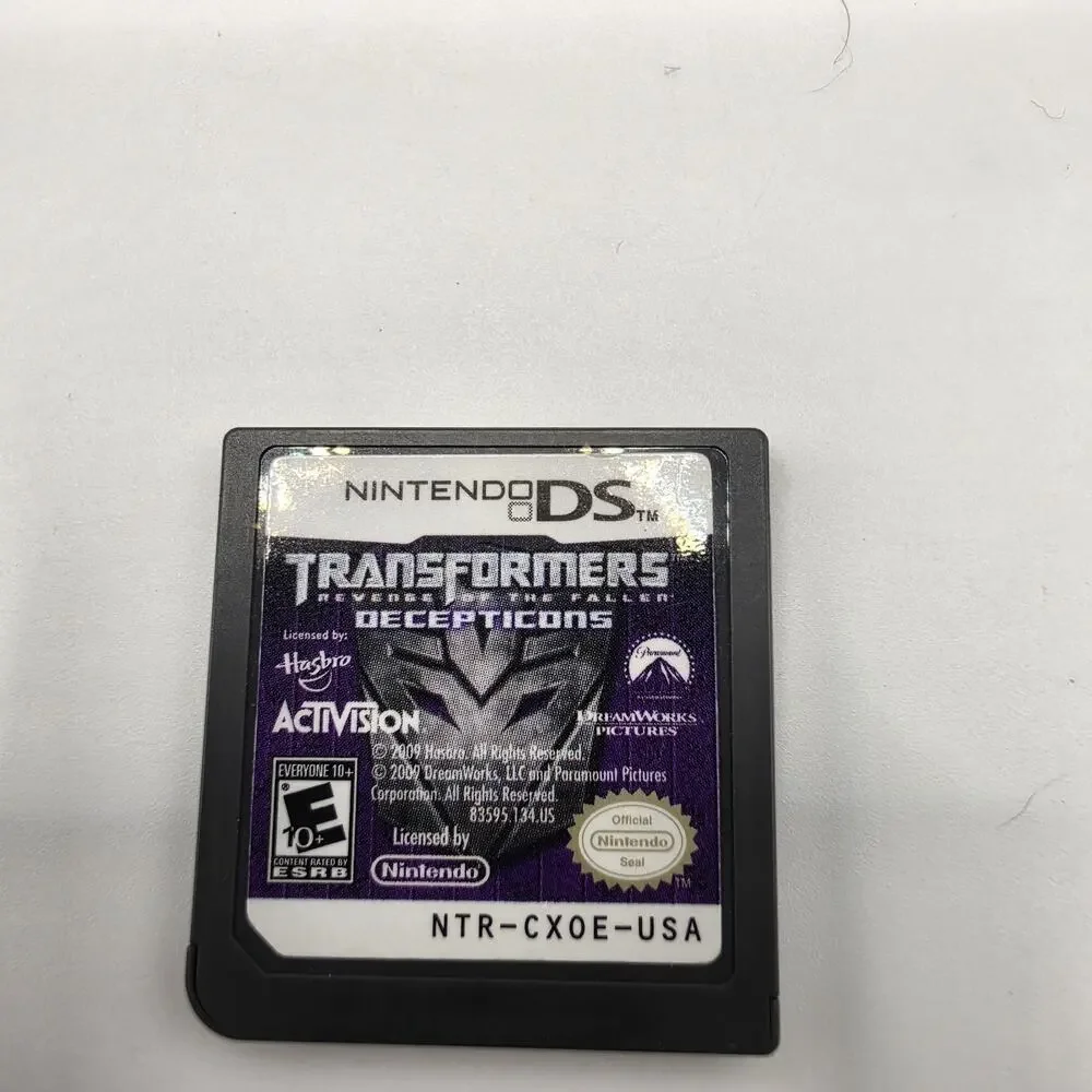 Activision Transformers: Decepticons (Nintendo DS, 2007) NTSC-U/C